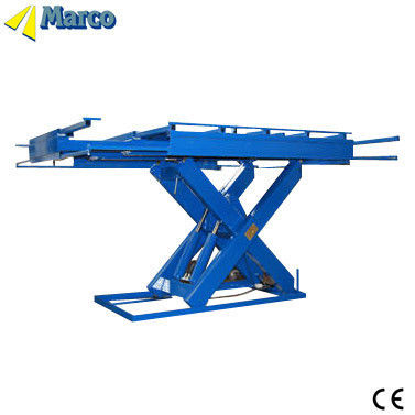 Mesa elevadora de 5 toneladas Marco con una tijerita única con tabla y mecanismo de elevación aprobados por el CE