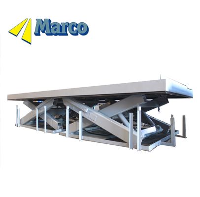 Plataforma de elevación de tijeras hidráulicas para inspección de vehículos con rayos X de precisión M5-050040-D4/2L